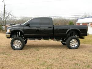 N-Fab - N-Fab Nerf Step 02-08 Dodge Ram 1500/2500/3500 Quad Cab 8ft Bed - Gloss Black - Bed Access - 3in - D02107QC-6 - Image 5