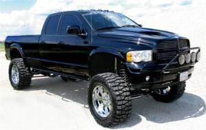 N-Fab - N-Fab Nerf Step 02-08 Dodge Ram 1500/2500/3500 Quad Cab 8ft Bed - Gloss Black - Bed Access - 3in - D02107QC-6 - Image 8