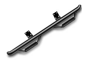N-Fab - N-Fab Nerf Step 04-08 Ford F-150/Lobo Quad Cab - Tex. Black - Cab Length - 3in - F0473QC-TX - Image 2