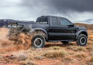 N-Fab - N-Fab Nerf Step 04-08 Ford F-150/Lobo Quad Cab - Tex. Black - Cab Length - 3in - F0473QC-TX - Image 4