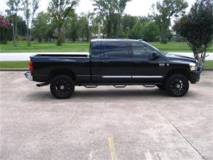 N-Fab - N-Fab Nerf Step 06-09 Dodge Ram 1500/2500/3500 Mega Cab 6.4ft Bed - Gloss Black - Bed Access - 3in - D06110CC-6 - Image 6