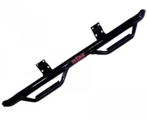 N-Fab Nerf Step 07-13 Chevy-GMC 2500/3500 07-10 1500 Crew Cab - Gloss Black - Cab Length - 3in - C0780CC