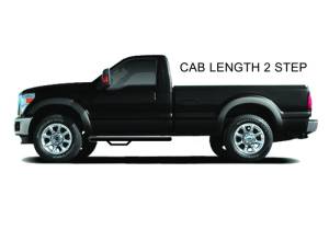 N-Fab - N-Fab Nerf Step 07-13 Chevy-GMC 2500/3500 07-10 1500 Regular Cab - Tex. Black - Cab Length - 3in - C0753RC-TX - Image 7