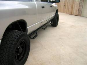 N-Fab - N-Fab Nerf Step 10-17 Dodge Ram 2500/3500 Mega Cab 6.4ft Bed - Gloss Black - Bed Access - 3in - D10110MC-6 - Image 4