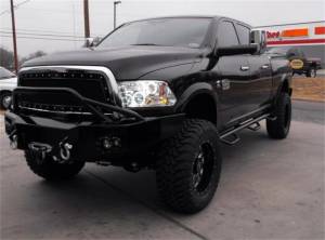 N-Fab - N-Fab Nerf Step 10-17 Dodge Ram 2500/3500 Mega Cab 6.4ft Bed - Gloss Black - Bed Access - 3in - D10110MC-6 - Image 5