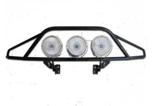 N-Fab - N-Fab Pre-Runner Light Bar 99-07 Ford F250/F350 Super Duty/Excursion - Gloss Black - F99350LH - Image 2