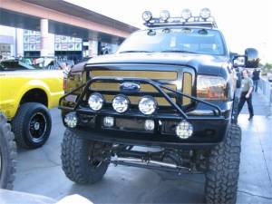 N-Fab - N-Fab Pre-Runner Light Bar 99-07 Ford F250/F350 Super Duty/Excursion - Gloss Black - F99350LH - Image 6