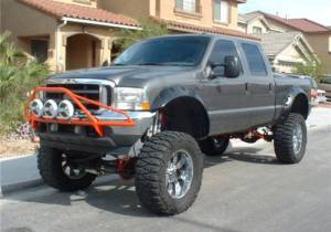 N-Fab - N-Fab Pre-Runner Light Bar 99-07 Ford F250/F350 Super Duty/Excursion - Gloss Black - F99350LH - Image 10