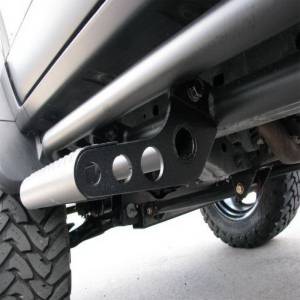 N-Fab - N-Fab RKR Rails 97-06 Jeep Wrangler TJ/BJ 2 Door All - Tex. Black - 1.75in - w/ Detachable Steps - J972RKRS2 - Image 3