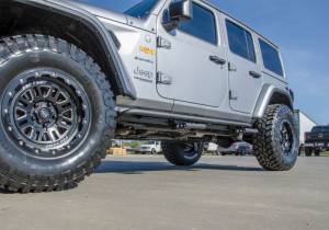 N-Fab - N-Fab RKR Step System 2019 Jeep Wrangler JT 4 Door Truck Full Length - Tex. Black - 1.75in - J194TRKRS4 - Image 21