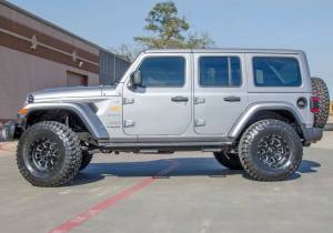 N-Fab - N-Fab RKR Step System 2019 Jeep Wrangler JT 4 Door Truck Full Length - Tex. Black - 1.75in - J194TRKRS4 - Image 22