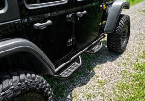 N-Fab - N-Fab RS Nerf Step 18-21 Jeep Wrangler JL (2 Door) - Crew Cab - Tex. Black - 518414622 - Image 6