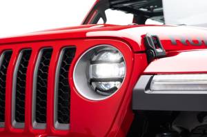 Rugged Ridge - Rugged Ridge Elite Euro Guard Kit, Headlight, Black; 18-21 Jeep Wrangler / 20-21 Gladiator 11230.21 - Image 4