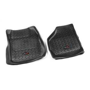 Rugged Ridge All Terrain Floor Liner, Front Pair, Black; 99-07 F250/350 82902.07