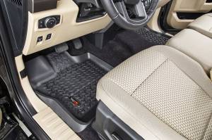 Rugged Ridge - Rugged Ridge Floor Liner, Front; Black, 2015-2021 Ford F-150/Raptor/Extended/Super Crew Cab 82902.33 - Image 4