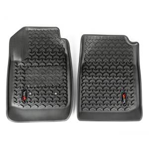 Rugged Ridge Floor Liner, Front Pair, Black; 15-17 Colorado/Canyon 82901.31