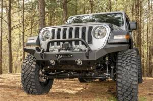 Rugged Ridge - Rugged Ridge HD Bumper, Full Width, Front; 07-18 JK, 18-21 JL, 20-21 Gladiator JT 11540.31 - Image 2