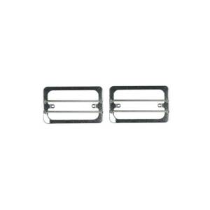 Rugged Ridge - Rugged Ridge Euro Guard Kit, Side Marker/Turn Signal, Stainless; 97-06 Wrangler TJ 11142.02 - Image 2