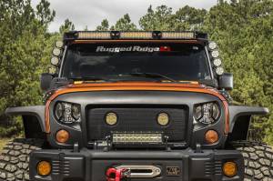 Rugged Ridge - Rugged Ridge Elite Fast Track Light Bar, Windshield Mounted; 07-18 Jeep Wrangler JK 11232.50 - Image 5