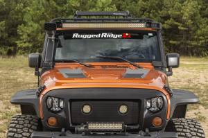 Rugged Ridge - Rugged Ridge Elite Fast Track Light Bar, Windshield Mounted; 07-18 Jeep Wrangler JK 11232.50 - Image 8