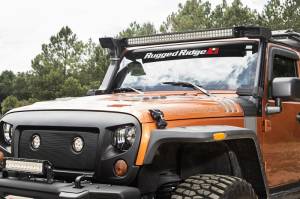 Rugged Ridge - Rugged Ridge Elite Fast Track Light Bar, Windshield Mounted; 07-18 Jeep Wrangler JK 11232.50 - Image 9