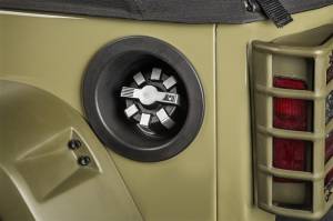 Rugged Ridge - Rugged Ridge Elite Fuel Cap, Brushed, Aluminum; 01-21 Jeep Wrangler & Gladiator JK/JL/JT 11229.11 - Image 3