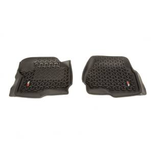 Rugged Ridge - Rugged Ridge Floor Liner, Front Pair, Black; 17-18 Ford F-250 82902.40 - Image 5