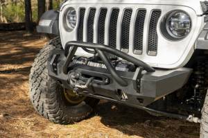 Rugged Ridge - Rugged Ridge HD Bumper, Stubby, Front; 07-18 JK, 18-21 JL, 20-21 Gladiator JT 11540.32 - Image 3