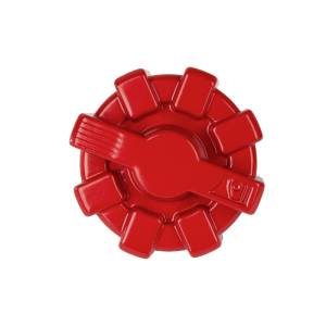 Rugged Ridge - Rugged Ridge Elite Fuel Cap, Aluminum, Red; 01-21 Jeep Wrangler, Gladiator TJ/LJ/JK/JKU/JL/JT 11229.12 - Image 2