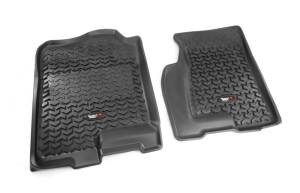 Rugged Ridge - Rugged Ridge All Terrain Floor Liner, Front Pair, Black; 99-06 GM Truck/SUV 82901.02 - Image 2