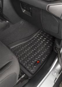 Rugged Ridge - Rugged Ridge Floor Liner, Front; Black, 2018-2020 Jeep Wrangler, 2020 Gladiator JL / JT 12920.36 - Image 4