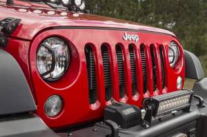 Rugged Ridge - Rugged Ridge Elite Euro Guard Kit, Headlight, Textured Black; 07-18 Wrangler JK/JKU 11230.12 - Image 9