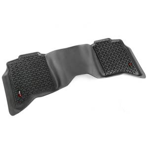 Rugged Ridge All Terrain Floor Liner, Rear, Black; 09-18 Ram 1500-3500 Crew Cab 82953.11