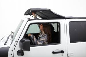 Rugged Ridge - Rugged Ridge Voyager Top 4 Door Black Diamond Sail Cloth, Tint; 07-18 JKU 13861.35 - Image 2