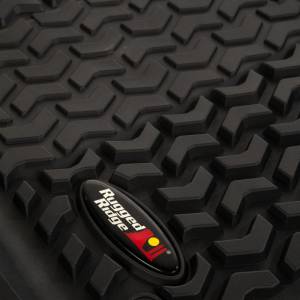 Rugged Ridge - Rugged Ridge Floor Liner, Front/Rear/Cargo; Black, 2018-2020 Jeep Wrangler JL 4 Dr 12988.05 - Image 7