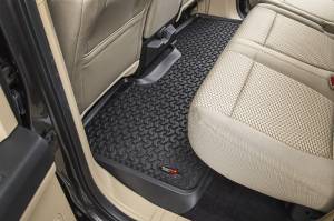 Rugged Ridge - Rugged Ridge Floor Liner, Rear; Black, 2015-2021 Ford F-150 / Raptor / Super Crew 82952.15 - Image 3