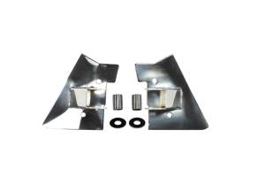 Rugged Ridge - Rugged Ridge Mirror Relocation Bracket Kit, Stainless Steel; 97-02 Jeep Wrangler TJ 11026.02 - Image 2