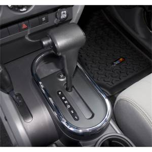 Rugged Ridge - Rugged Ridge Transmission Shifter Trim, Chrome, Automatic; 07-10 Jeep Wrangler JK 11156.02 - Image 2