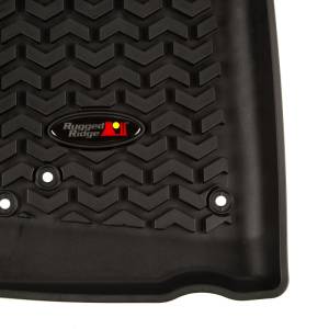 Rugged Ridge - Rugged Ridge All Terrain Floor Liner, Front Pair, Black; 07-18 Jeep Wrangler JK/JKU 12920.01 - Image 6