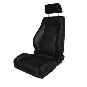 Rugged Ridge - Rugged Ridge Ultra Seat, Front, Reclinable, Black; 76-02 Jeep CJ/Wrangler YJ/TJ 13404.01 - Image 1