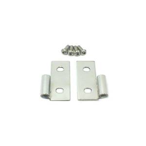 Rugged Ridge - Rugged Ridge Door Hinge Kit, Lower, Stainless Steel; 76-06 Jeep CJ/Wrangler YJ/TJ 11113.04 - Image 2