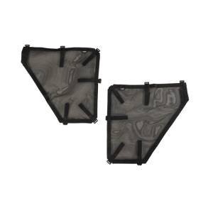 Rugged Ridge Fortis Tube Door Covers, Rear Pair, Black, 18-21 Jeep Wrangler JLU 13579.54