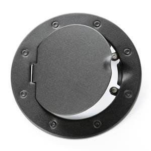 Rugged Ridge - Rugged Ridge Gas Cap Door, Non-Locking, Textured Black; 07-18 Jeep Wrangler JK/JKU 11229.05 - Image 3