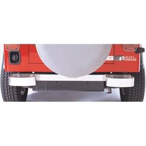 Rugged Ridge - Rugged Ridge Bumperette Kit, Rear, Stainless Steel; 76-95 Jeep CJ/Wrangler YJ 11108.01 - Image 3