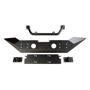 Rugged Ridge - Rugged Ridge Spartan Bumper, High Clearance Ends, Overrider; 18-21 Wrangler / 20-21 Gladiator 11548.41 - Image 1