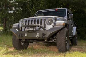 Rugged Ridge - Rugged Ridge Spartan Bumper, High Clearance Ends, Overrider; 18-21 Wrangler / 20-21 Gladiator 11548.41 - Image 3