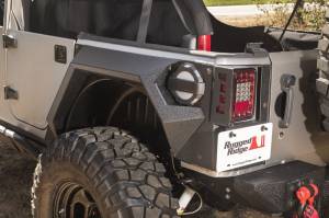 Rugged Ridge - Rugged Ridge XHD Armor Fender Kit, Liner; 07-18 Jeep Wrangler JKU, 4 Door 11615.06 - Image 3