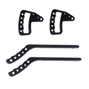 Rugged Ridge - Rugged Ridge Metal Grab Handles, Aluminum, F/R Set, 07-18 Wrangler JK 13505.50 - Image 1