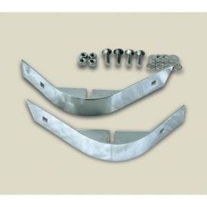 Rugged Ridge Body Armor Kit, Rear Quarter Panel, Stainless; 87-95 Jeep Wrangler YJ 11110.01