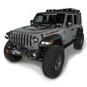 Rugged Ridge - Rugged Ridge Arcus Front Bumper Set, With Overrider, 18-21 Jeep JL/JT 11549.05 - Image 3